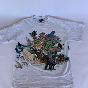 vtg 90s Habitat Endangered Species T-shirt
